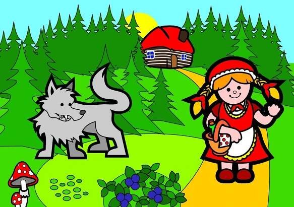 Omalovánky Moje první pohádky 8 listů - Logopedie VENDY