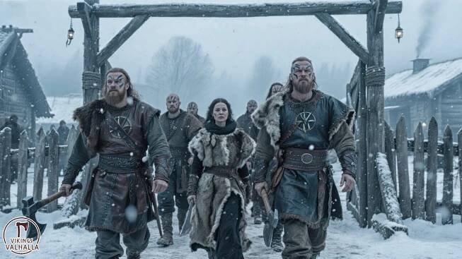 Valhalla calling the Vikings into battle