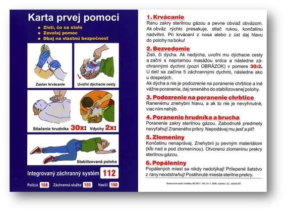 Základy prvej pomoci – Homeopatická poradňa