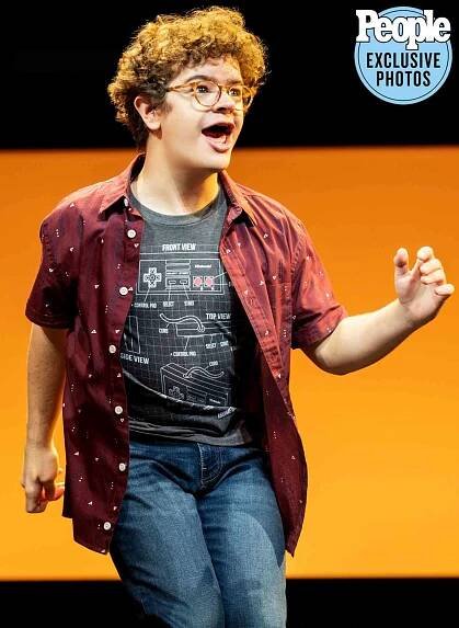 Stranger Things' Gaten Matarazzo Takes the Stage in New Photos from Broadway's Dear Evan Hansen