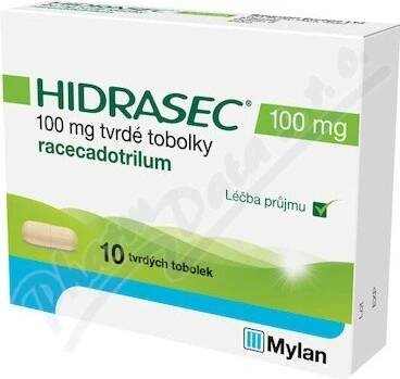 HIDRASEC POR 100MG CPS DUR 10