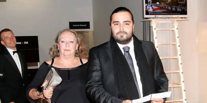 Gabriela Osvaldová se svým mladším přítelem.
