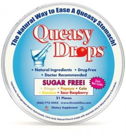 Queasy Drops Sugar Free for Nausea Relief