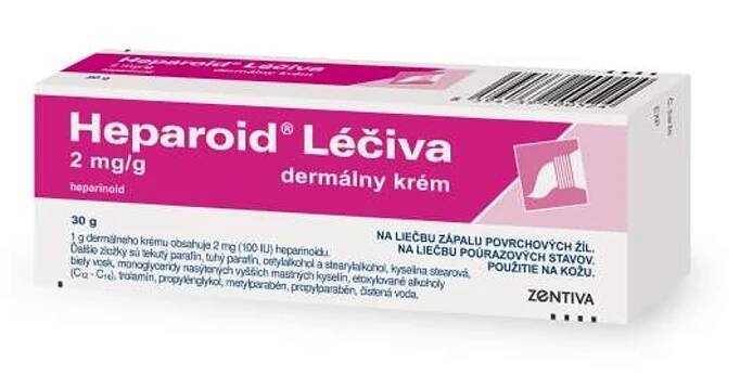 HEPAROID 2mg/g krém 30 g