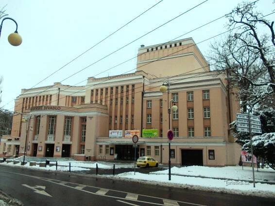 Teplice - Krušnohorské divadlo - Dům, budova