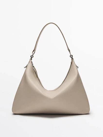 Kožená kabelka Massimo Dutti, 4 595 Kč