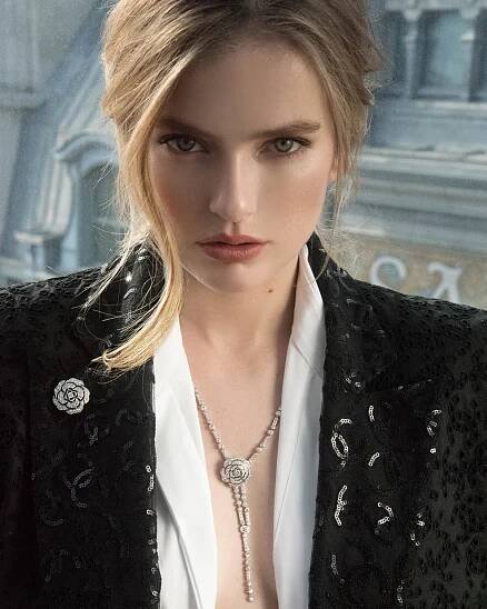 'Emily in Paris' Star Camille Razat Demonstrates French Diamond Style 8