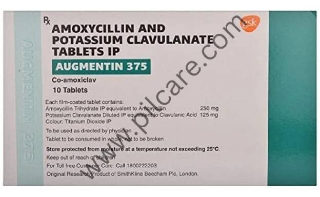 Augmentin 375 Tablet - N Chimanlal Enterprises