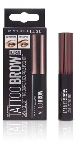 Maybelline Tattoo Brow Dark Brown 1×4,6 g, gél na obočie
