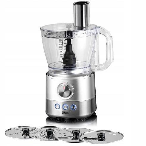 KUCHYŇSKÝ ROBOT X-1800-W MALAKSER KRÁJEČ ODŠŤAVŇOVAČ MIXÉR MLÝNEK Funkce řezání krájení na plátky drcení ledu mletí míchání mixování automatické programy drcení struhadlo strouhání šlehání třené těsto vymačkávání šťávy hnětení těsta