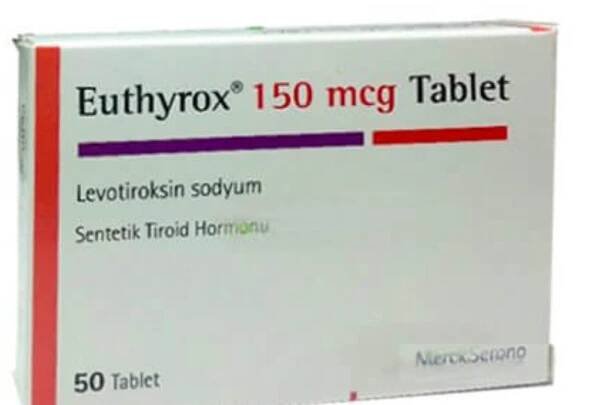 Euthyrox (levotyronxin) - 150 mcg - 50 záložek - Merck