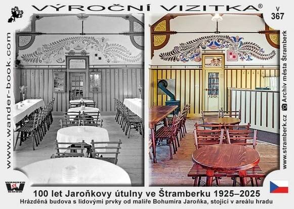 100 let Jaroňkovy útulny ve Štramberku 1925–2025
