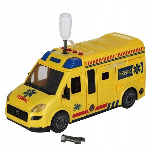 Ambulance sanitka hračka auto sanitka kroucené světlo zvuk Minimální věk dítěte 3