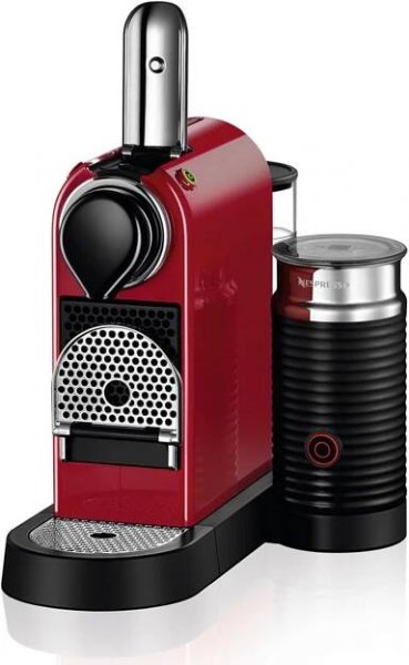 Ivo GRANDIČ - Kávovary - KRUPS - Krups XN7615 Citiz&Milk Nespresso kávovar 19 bar červený s napěňovačem Aeroccino