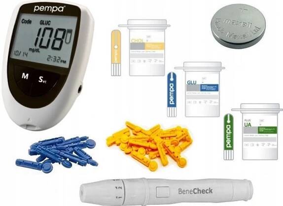 Pempa Plus 3 v 1 glukometr