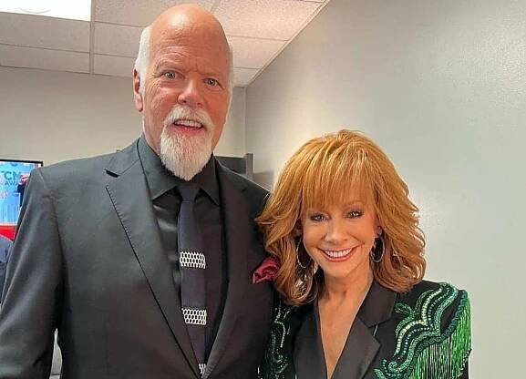 Rex Linn, Reba McEntire; Photo Courtesy of Instagram