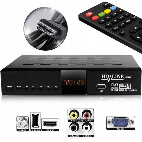 TUNER DVB-S2 ECHOSAT 20500 S HEVC H.265