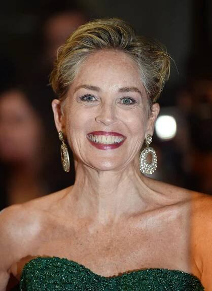 Její základní instinkt je být sexy: Sharon Stone (64) oslnila v Cannes skvělou figurou a odzbrojujícím úsměvem