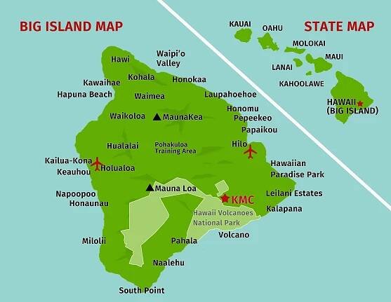 Maps :: Kilauea Military Camp