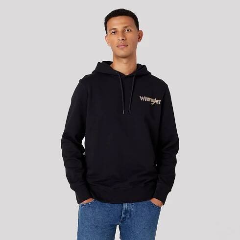Pánská mikina Wrangler GRAPHIC HOODIE W674I4100 L-00