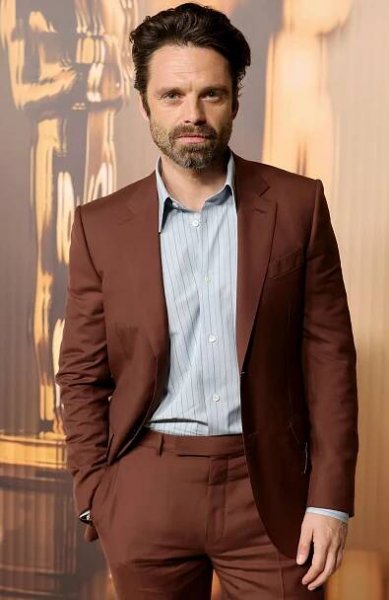 Sebastian Stan attends the 97th Annual Academy Awards Nominees Dinner