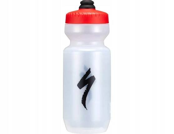 Cyklistická láhev Specialized Purist MoFlo 2.0 Bottle 650 ml - s-logo trans/red