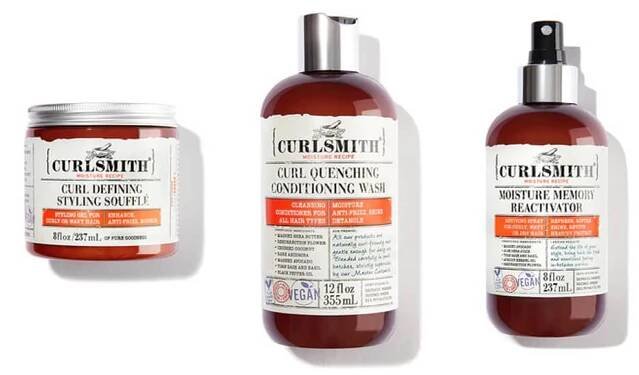 Curlsmith Wash & Go Kit – Hydratační sada pro vlny a kudrny 827 ml