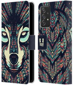 HEAD CASE Pouzdro pro mobil Samsung Galaxy A53 5G - Aztécký motiv vlk