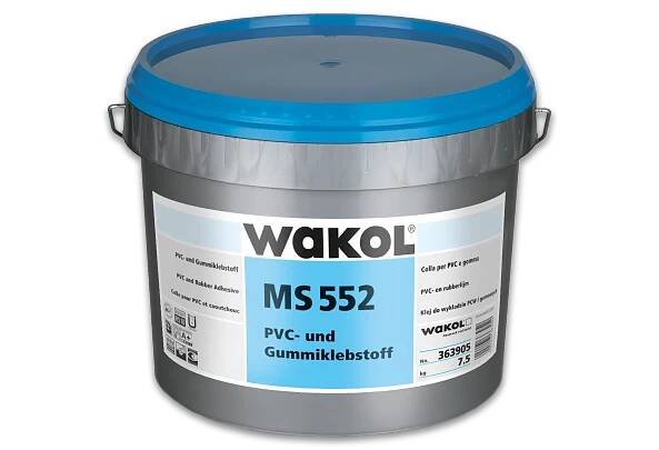 Wakol MS 552 PVC und Gummiklebstoff für Wand und Bodenbeläge 7,5 kg Gebinde