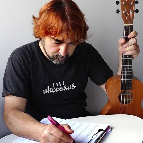 Choan Gálvez - Composer and ukulele performer
