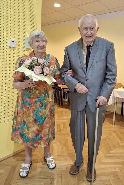 Manželé Kubičkovi oslavili platinovou svatbu. Jejich láska trvá už 70 let