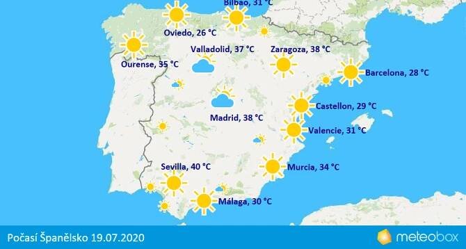 Počasí 19.7.2020