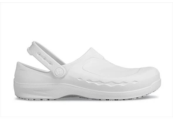Shoes For Crews Zinc kuchařské boty dámské i pánské protiskluzové bílé
