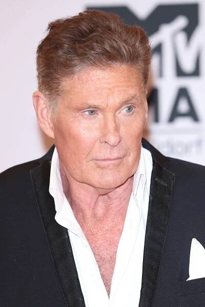 David Hasselhoff attends the red carpet during the MTV Europe Music Awards 2022 held at PSD Bank Dome on November 13, 2022, in Duesseldorf, Germany | Source: Getty Images