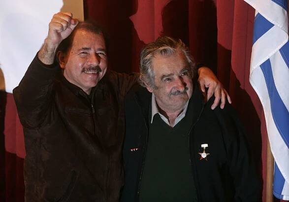 Daniel Ortega, Jose Mujica