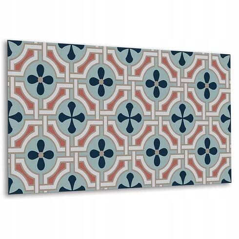 Obkladová deska PVC panel Květinový vzor 100x50 cm