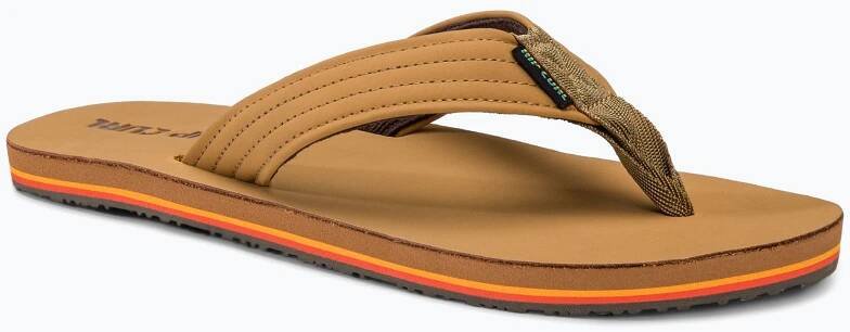 Pánské žabky Rip Curl Revival Leather Open Toe tan