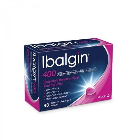 Ibalgin 400mg, 48 tbl – Mediklin Banská Bystrica