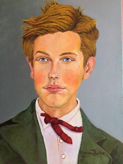 Portrait d'Arthur Rimbaud 18 ans