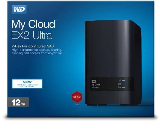 WD My Cloud EX2 Ultra 4TB
