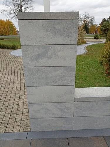 ZAHRADNÍ STŘÍŠKA CONTINENTAL 50X22,5X5 VÁPENEC ŠEDÝ