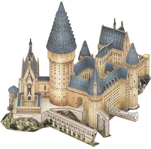 CubicFun 3D Puzzle Harry Potter Bradavice TM Velká síň 187 dílků
