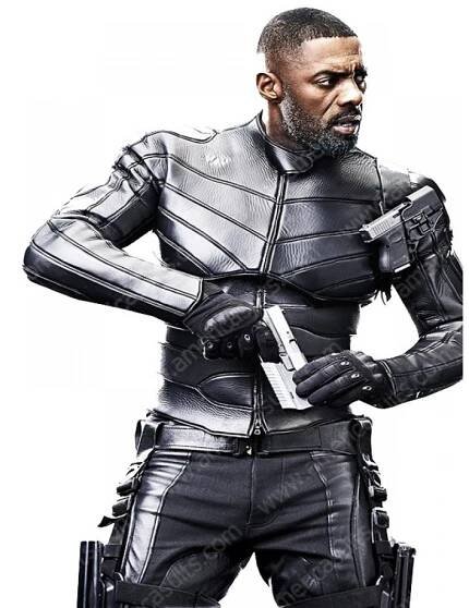 Hobbs And Shaw Idris Elba Leather Jacket