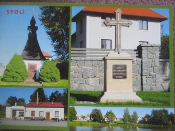 Spolí  Libín CB - Pohlednice místopis