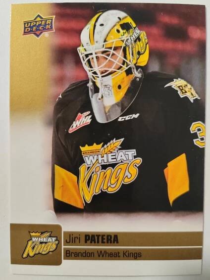 GOLD GLOSSY PARALLEL Jiří Patera - Brandon Wheat Kings