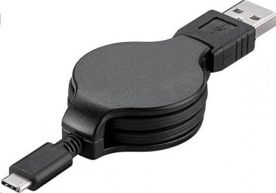 PremiumCord USB 3.1 C/M USB 2.0 A/M 1 m černý