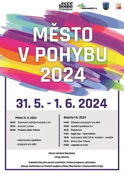 Město v pohybu 2024 - AMK Ecce Homo Šternberk