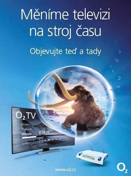O2: Objevujte teď a tady / Jiří Havelka | Národní galerie reklamy