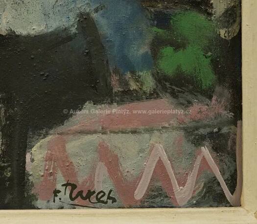 František Turek / Komedie del arte - detail aukce « Aukce « Aukční Galerie Platýz