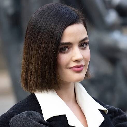 Kristin Ess Dyed Lucy Hale's Hair Auburn Red for the First Time — Photo